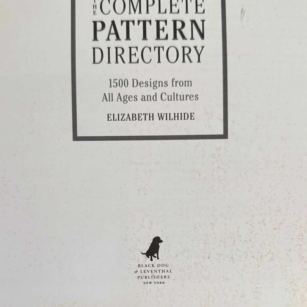 The Complete Pattern Directory Book - Picture 3 of 4